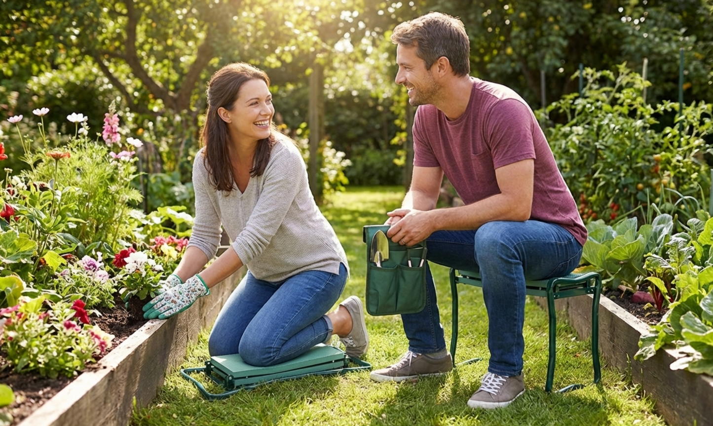 Garden Without Knee Pain — And Stand Up Easily