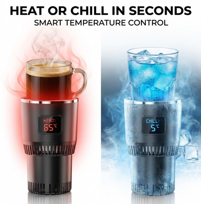 Novary Co 2-in-1 Smart Car Cup Warmer/Cooler